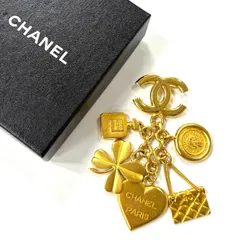 シャネル CHANEL アイコンチャーム ブローチ ヴィンテージ 95A ココ