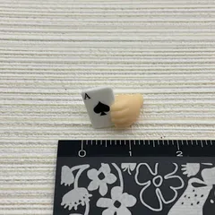 現状未使用品　ねんどろいど 周同学 （ジョウ・トンシュエ）小物パーツ　オプションパーツ　トランプ（スペードのエース）　ジェイ・チョウプロデュース　周杰倫　持ち手パーツは外れません　写真にあるもののみバラ売り不可
