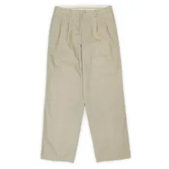 カルバン・クライン Calvin Klein 90s 90年代 2タック チノパンツ Khakis カーキス CK USA ヴィンテージ アメリカ 古着 メンズ ズボン チノパン ベージュ カーキ W32 L30【中古】のサムネイル