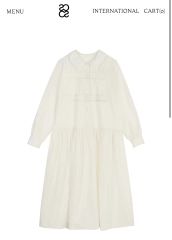土日値下 HOLIDAY LACE BIG COLLAR MINI DRESS - メルカリ