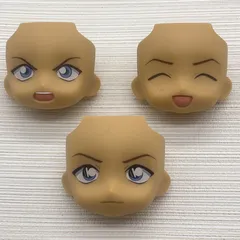 現状品　ねんどろいど 安室透 顔パーツ　フェイスパーツ　通常顔　真剣顔　笑顔　名探偵コナン　写真にあるもののみバラ売り不可