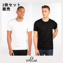 [新品/２枚セット販売] City LAB ストレッチスリムフィットTシャツ　シティーラブのサムネイル