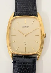 M 【ヴィンテージ】SEIKO セイコー シャリオ 腕時計 2620-5360 ゴールドカラー 現状品