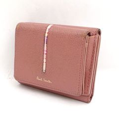 未使用級✨Paul Smith ポールスミス ピンク 2つ折り財布 サフィアーノ
