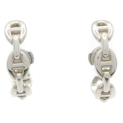 定価以下！ HERMES エルメス シェーヌダンクル 両耳 アンシェネ ピアス 