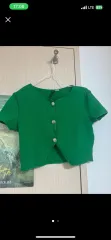 H&M 半袖カーディガン ニットカーディガン