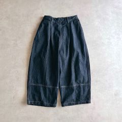 セルヴィッチ 藍染 4XL ワイドデニムパンツ - メルカリ