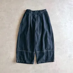 美品 / Brocante ブロカント / 10ozムラデニム トヌーパンツ / レディース 2 / インディゴ / 日本製 / デニム イージーパンツ / ボトムのサムネイル