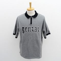 STUSSY ポロシャツ SSリンク ビッグ刺繍 パープル - メルカリ