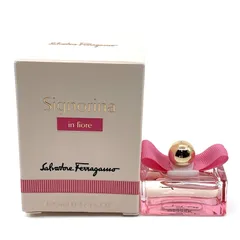 Salvatore Ferragamo サルヴァトーレ フェラガモ signorina in fiore シニョリーナ イン フィオーレ オーデトワレ 5ml EDT 香水 フレグランス ミニサイズ コレクション 小瓶 【管理No.K 13121】
