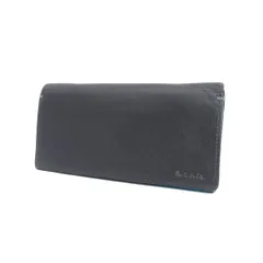 Paul Smith / ポールスミス ■長財布 二つ折り レザー 黒 グリーン パープル 【財布/サイフ/ウォレット/wallet/コイン】 ブランド