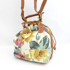 ジャンポールゴルチエ 2way 花柄 ショルダーバッグ ハンドバッグ 