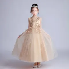 新品 ドレス 子供 ピアノ 発表会 キッズ ロングドレス フォーマル ワンピース 女の子 白 子ども 誕生日 パーティー 服 子供ドレス キッズドレス フォーマル発表会 子ども 子供服 子供フォーマルド 入学式 結婚式 卒業式 #wunpi