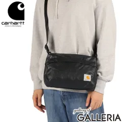 【日本正規品】 カーハート ショルダーバッグ メンズ レディース 斜めがけバッグ 小さめ Carhartt WIP ブランド カジュアル 斜めがけ 軽量 ミニ 旅行 デイリー コンパクト 防水 DEAN SHOULDER BAG I035356 Blackのサムネイル
