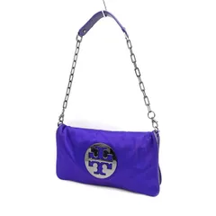 TORY BURCH / トリーバーチ ■ショルダーバッグ ワンショルダー チェーン パープル シルキー  ブランド