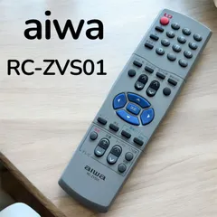 アイワ aiwa RC-ZVS01 リモコン テレビ 除菌 清掃済み 中古 RC4740のサムネイル