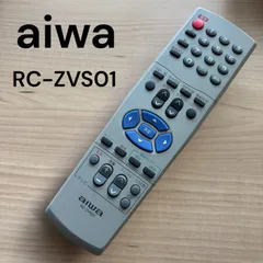 アイワ aiwa RC-ZVS01 リモコン テレビ 除菌 清掃済み 中古 RC4741のサムネイル