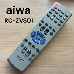 アイワ aiwa RC-ZVS01 リモコン テレビ 除菌 清掃済み 中古 RC4743のサムネイル