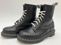 Dr.Marten ドクターマーチン 1460 ホワイトステッチ 8ホールブーツ  UK4 EU37 23.5cm ブラック 