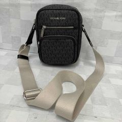 MICHAEL KORS スマホショルダー【ベージュ×ブラック】新品タグ付き 