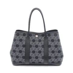 エルメス HERMES トートバッグ ガーデンパーティTPM ブラック レザー キャンバス ガーデンパーティTPM ブラック レディース Used Bのサムネイル