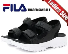 フィラ トレーサー サンダル FILA TRACER SANDAL F BLACK/WHITE wss24003-014 レディース ベルトストラップ ブラックのサムネイル