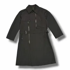 Y-3 21AW ヨウジヤマモト アディダス CLASSIC DENSE WOVEN COAT クラシックデンスウーブンコート トレンチコート  ワイスリー HB3451 ブラック L （15292M）のサムネイル