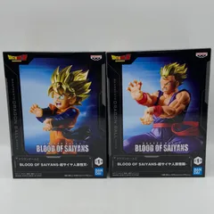 ドラゴンボールZ　BLOOD OF SAIYANS　2点セット　超サイヤ人孫悟天　超サイヤ人孫悟飯　プライズ　フィギュア　バンダイ　バンプレスト　（ME28-4262）