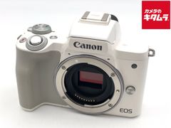中古】 【良品】 キヤノン EOS Kiss M ボディ ホワイト - メルカリ