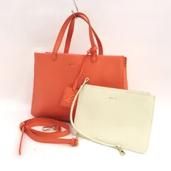 agnes b / アニエスベー ■２WAY　バッグ　レザー　ピンク　ショルダー　ポーチ 【バッグ/バック/BAG/鞄/カバン】 ブランド【中古】 のサムネイル