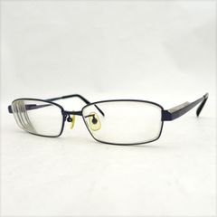 美品】DUN 2087 跳ね上げ式 メガネ ダークブルー - メルカリ