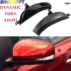 ルノー コレオス HY 2011-2017 ダイナミックブリンカー LEDターンシグナルライト サイドミラーシーケンシャルランプ