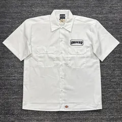 未使用品 THRASHER × UNDER R × Dickies Work Shirt White M スラッシャー アンダーアール ディッキーズ ワークシャツ ホワイト ■のサムネイル