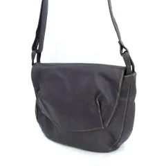 BREE / ブリー ■ソフトレザー　ショルダーバッグ　メッセンジャー　グレー 【バッグ/バック/BAG/鞄/カバン】 ブランド【中古】 のサムネイル