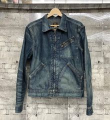 50s 60s ヴィンテージ USA製 デニムスウィングトップ 古着 アメカジ