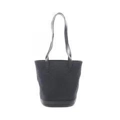 セリーヌ CELINE ショルダーバッグ Cマカダム ブラック キャンバス レザー Cマカダム トートバッグ レディース Used A