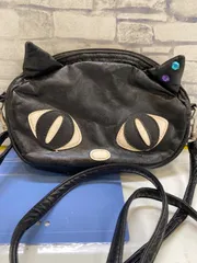 【O1-67】△黒猫のポシェット　中古