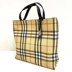 【加古川店】 中古 BURBERRY | バーバリー トートバッグ ﾉﾊﾞﾁｪｸPVC 【121】