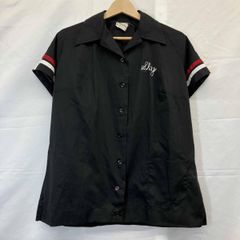 Hilton ボーリングシャツ ヴィンテージ 黒 38 - メルカリ