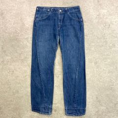 リーバイス エンジニアード ジーンズ デニム W34 青 古着 立体 20196