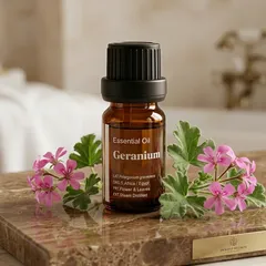 【100%天然】ゼラニウム 10ml 精油 アロマ エッセンシャルオイルのサムネイル
