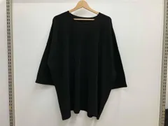 HOMME PLISSE ISSEY MIYAKE オムプリッセ イッセイミヤケ プリーツTシャツ HP43JK103 サイズ4 ブラック