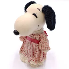 スヌーピー ソフビ 人形 SNOOPY 1958・1966 UNITED FEATURE SYNDICATE INC シンジケート社 ビンテージ フィギュア
