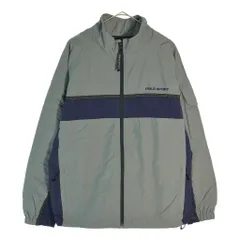 POLO SPORT ポロスポーツ ラルフローレン ナイロンジャケット グレー(メンズ L)中古 古着 X6823のサムネイル