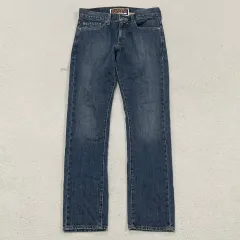 33 リーバイス 511 ブラックデニム ウォッシュ スリム デニムパンツ 0511-1