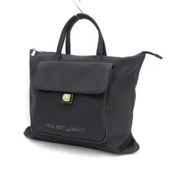 JEAN PAUL GAULTIER / ジャンポール ゴルチエ ■ブリーフケース　ハンドバッグ　時計　PVC　ブラック 【バッグ/バック/BAG/鞄/カバン】 ブランド【中古】 のサムネイル
