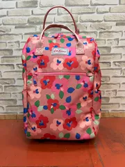 Y【Y8-28】☆  Cath Kidston　キャリーバッグ・リュックサック　2WAYバッグ　ピンク　花柄