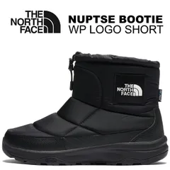 ザ ノース フェイス ヌプシ ブーティー WP ロゴ ショート ブラック ホワイト THE NORTH FACE NUPTSE BOOTIE WP LOGO SHORT TNF BLACK/TNF WHITE nf52280-kw