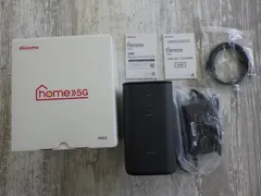 ドコモ docomo home 5G HR02 データ通信端末 ダークグレー ルーター ネットワーク 通信 未使用品