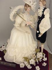 リボン BISUCUTT ROMAN スキヨ人形 ドレスを着た貴婦人 ケース入り